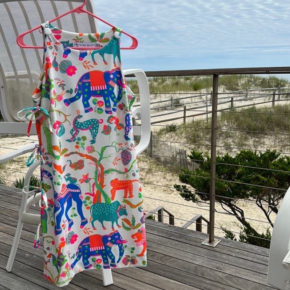 Gretchen Scott Designs Dresses & Skirts - Gretchen Scott Side Tie- Animal Kingdom- Size Small